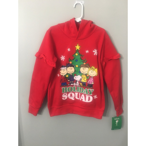Christmas Sweater Peanuts Holiday Squad - Picture 1 of 4